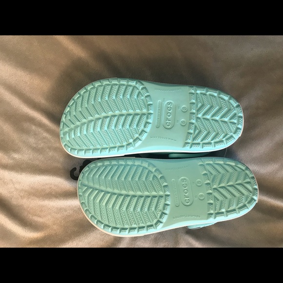 Turquoise Crocs - Picture 4 of 4